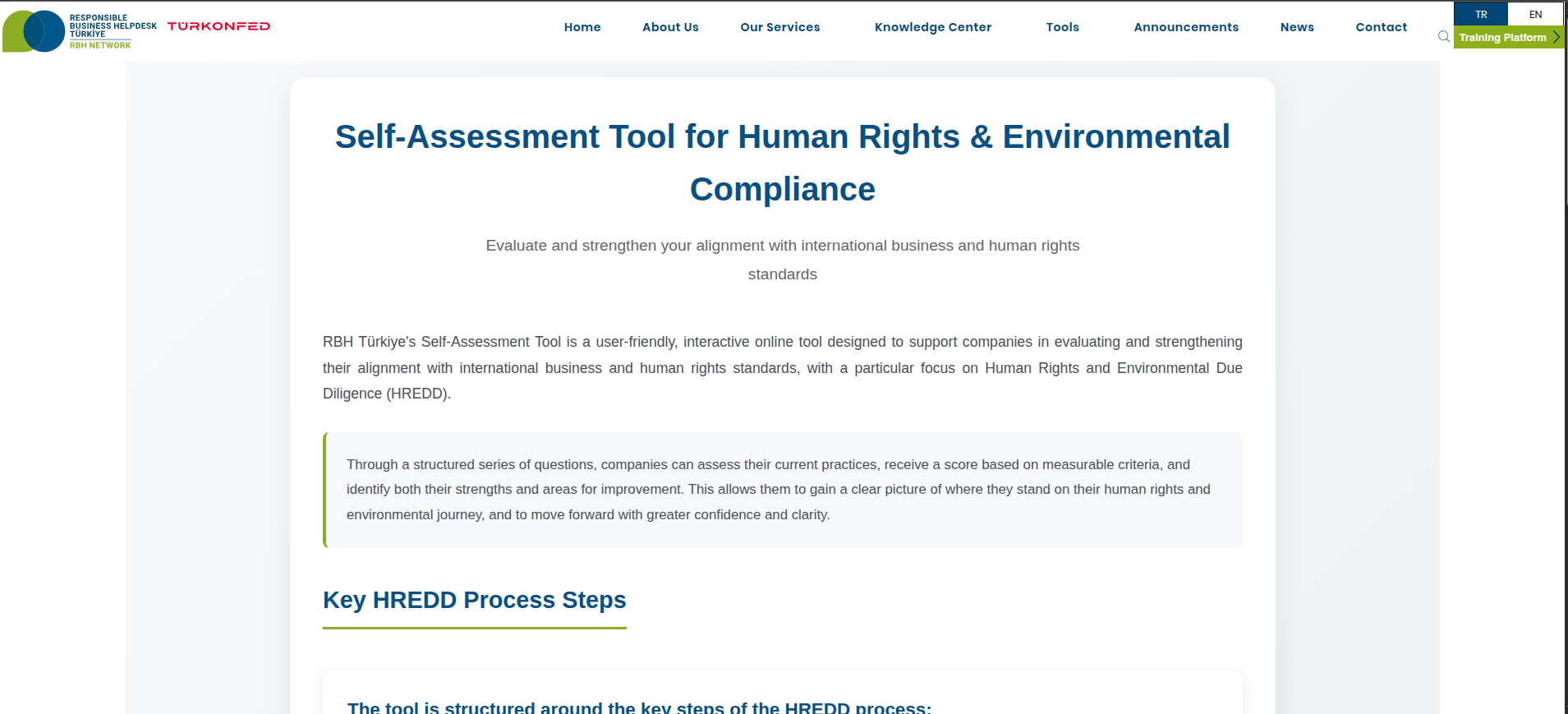 RBH Türkiye Dashboard