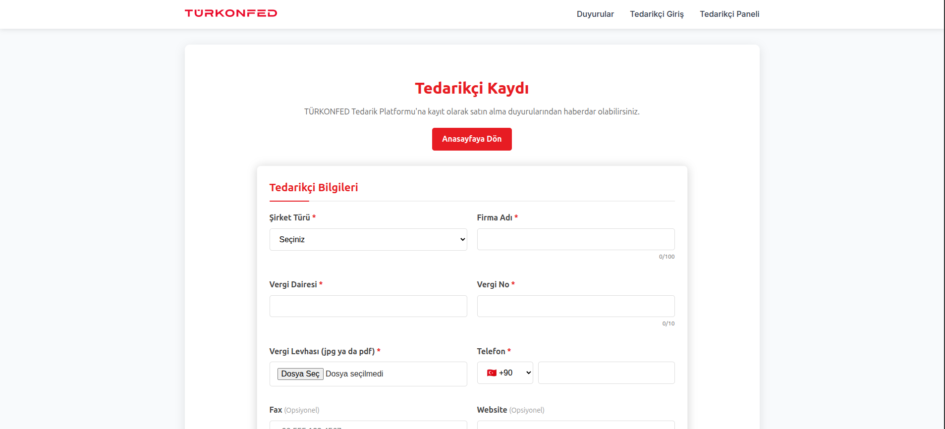 Tedarik
