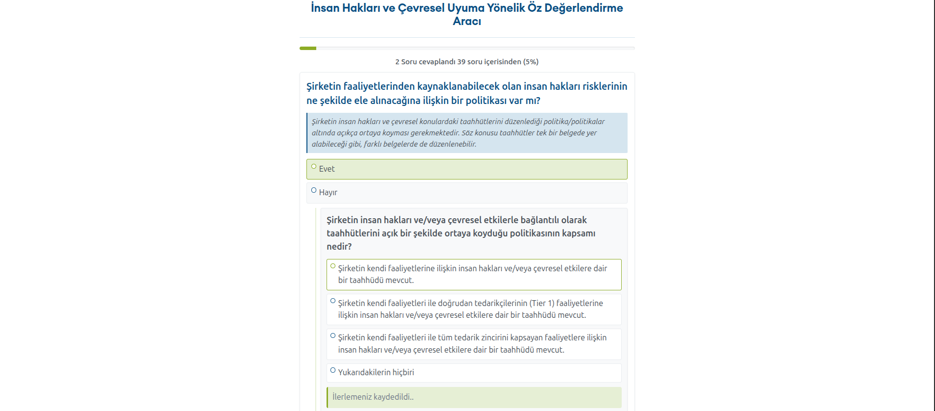 Assessment Toolkit Skor Hesaplama